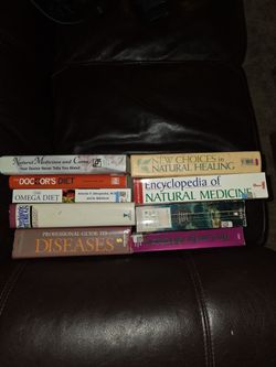 Natural healing and medicine books