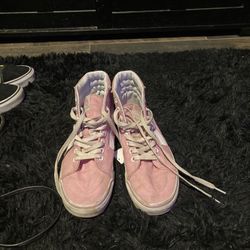 Pink High Top Vans