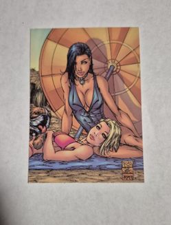 FATHOM TRADING CARD PROMO W1 2001 TOP COW WIZARD NM MICHAEL TURNER