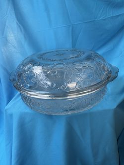 Princess House 2 pc Crystal Baker