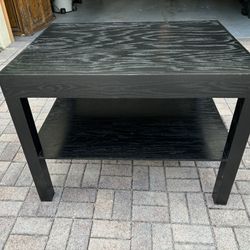 Wood Table - Black