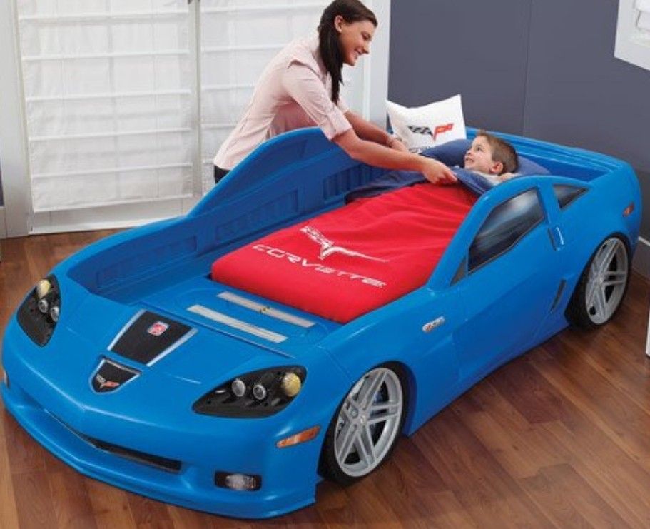 Used 2 Step Corvette Kids Bed - Best Offer