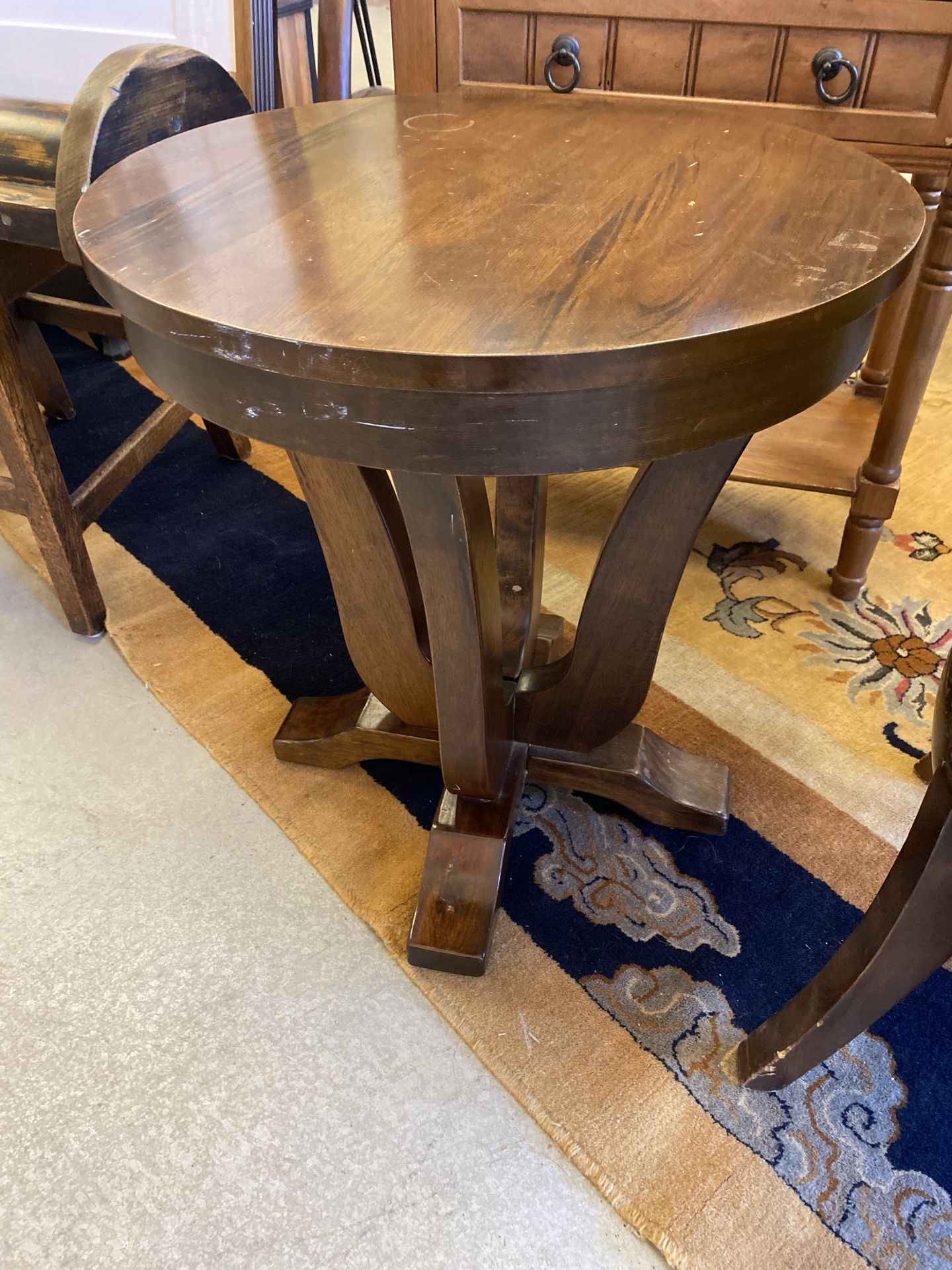 Beautiful Solid Wood Table. Plant Stand End Table