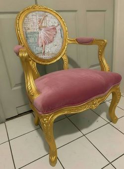 Little girl custom made chair