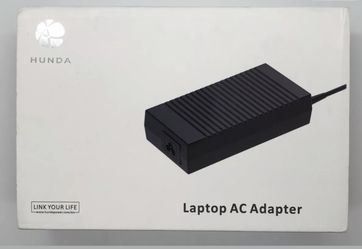 HUNDA Laptop AC 185W 19.5V Power Supply Adapter Charger+Cord for Dell.