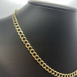 Gold Chain Cuban 14K New