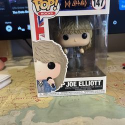 Joe Elliott Of Def Leppard Funko Pop