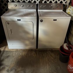 Maytag Washer And dryer 