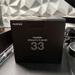 Fujifilm Fujinon xf33mmf1.4 R Lm Wr