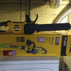 60v DeWalt Chainsaw... Battery Optional ...Not Included 