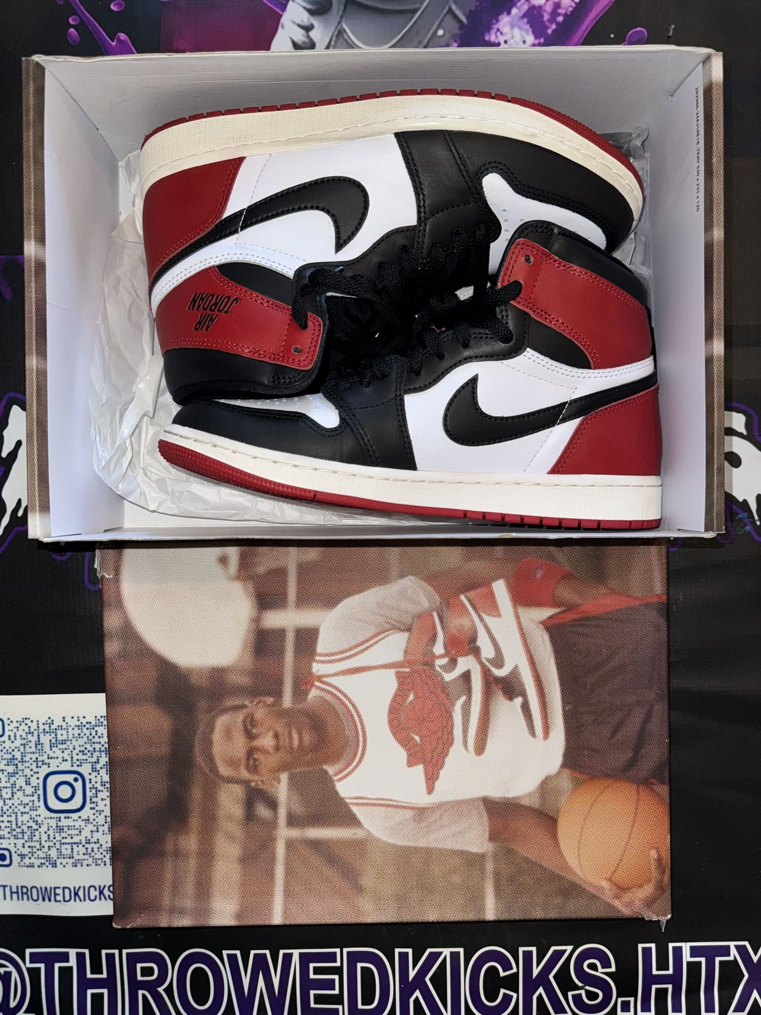 Jordan 1 Reimagined Black Toe