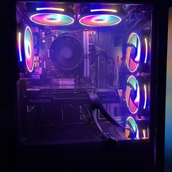 MXZ gaming Pc Ryzen 5 5600G, RX 6600, 1tb SSD, Ready To Play Games At 1080p