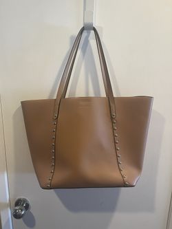 2 Rebecca Minkoff Tote Bags $40 Each Beige Black
