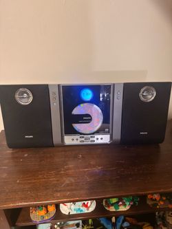 Philips MC235B/37 CD Micro Hi-Fi System Stereo AM FM Radio