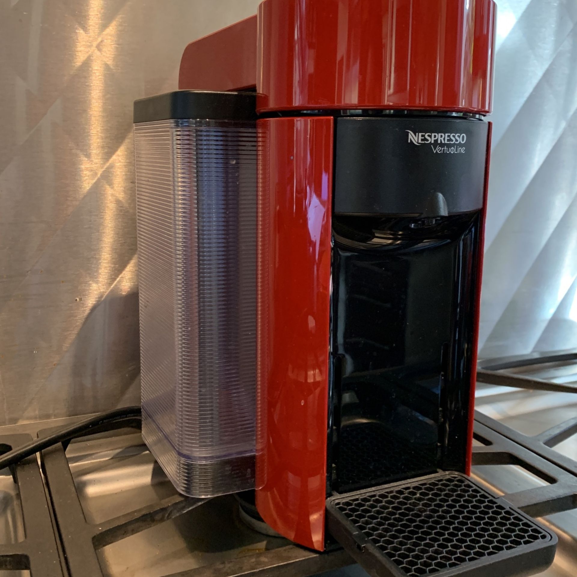 Nespresso Vertuoline Espresso Coffee Machine Shiny Red Color for Sale in San Diego CA OfferUp