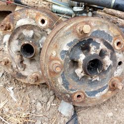 5 Wide Vw Drums. Original German