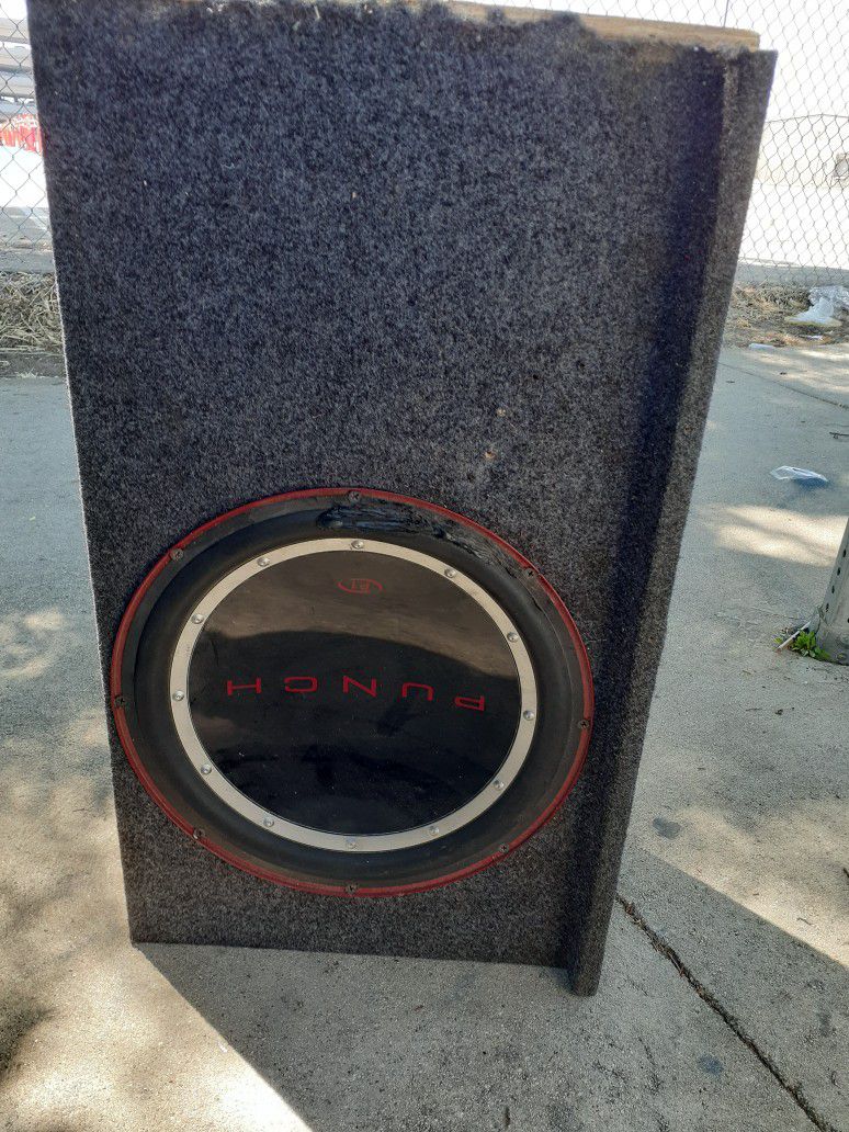 12inch Punch Car Speaker