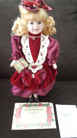 Vintage porcelain doll