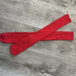 Knee High Red Socks