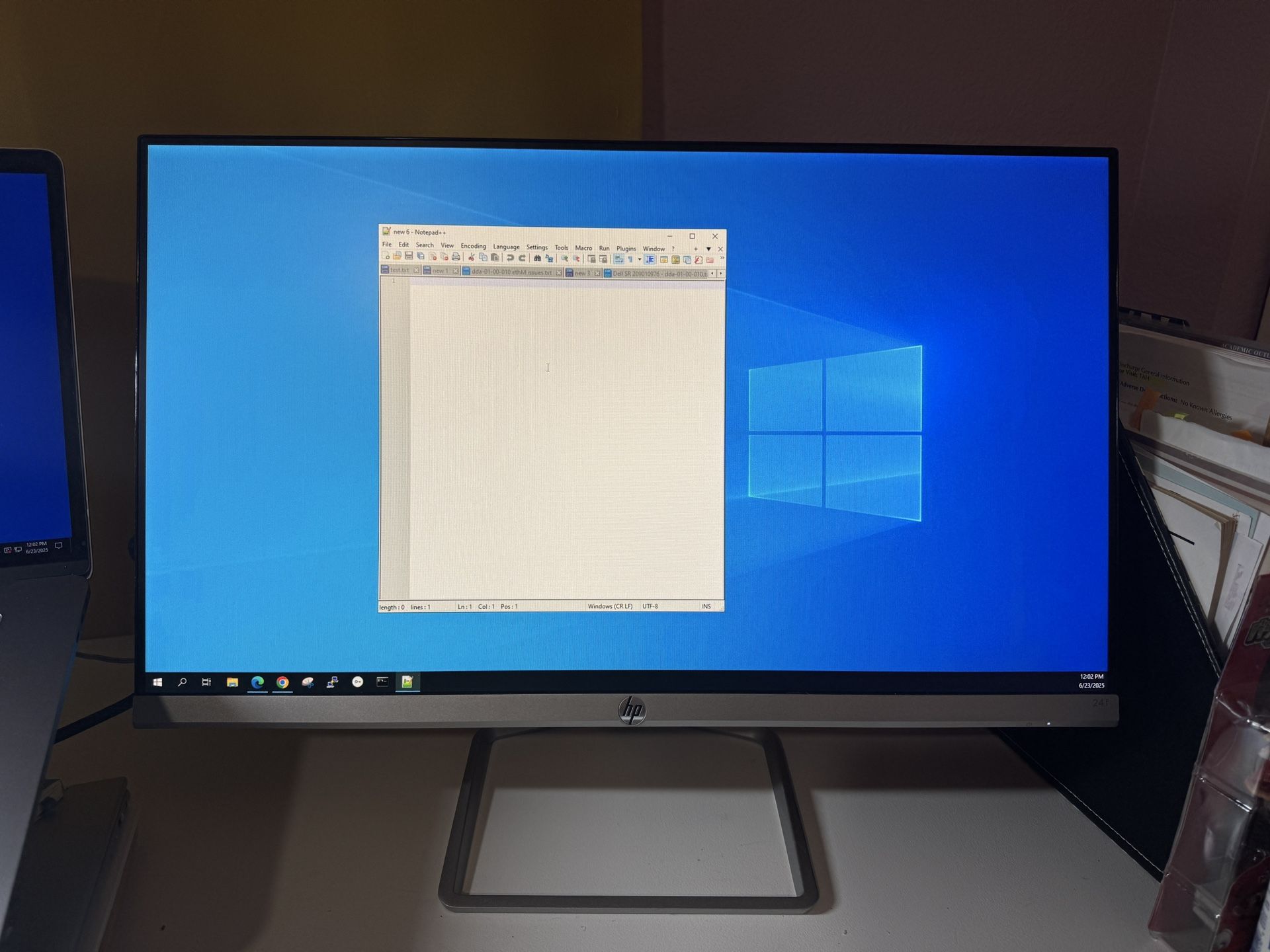 HP 24″ Slim Full HD Monitor – Excellent Condition