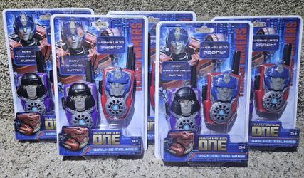 Transformers One Walkie Talkies BUNDLE