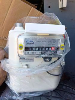BRAND NEW Norgas NG4 Gas Meters - Factory Sealed (Pair Deal!)