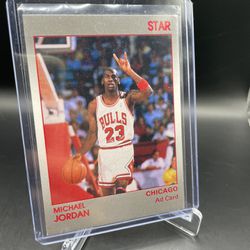 Michael Jordan Star Card (ad Card) 