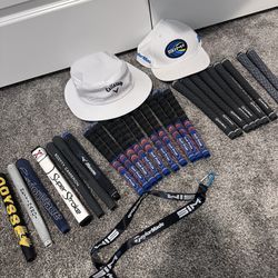 Miscellaneous Golf Grips And Hats 