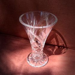 Waterford Crystal Footed Vase 6"