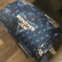 Monster Jam Twin Bed Set