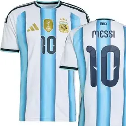 Messi world cup jersey