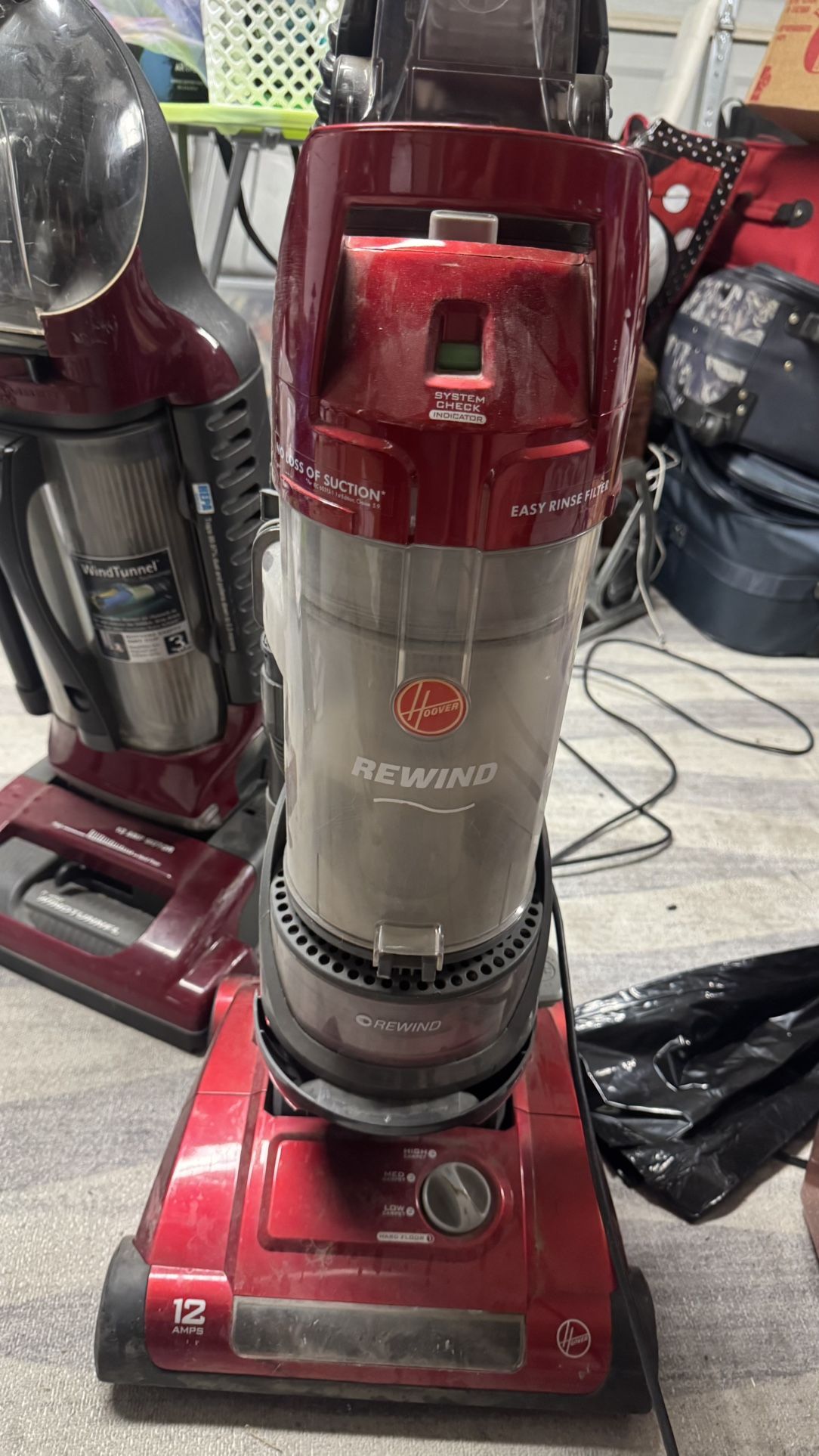 Hoover Vacuum Rewind Works Great