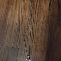 Silver Cross Necklace