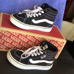 Vans Kids Hi Skateboarding Shoes Size Youth 13