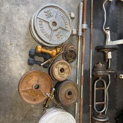 Weights And Bars(Message Me For More Details)