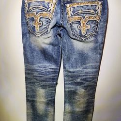 ⚜️Rock Revival Straigjt Jean Omar⚜️