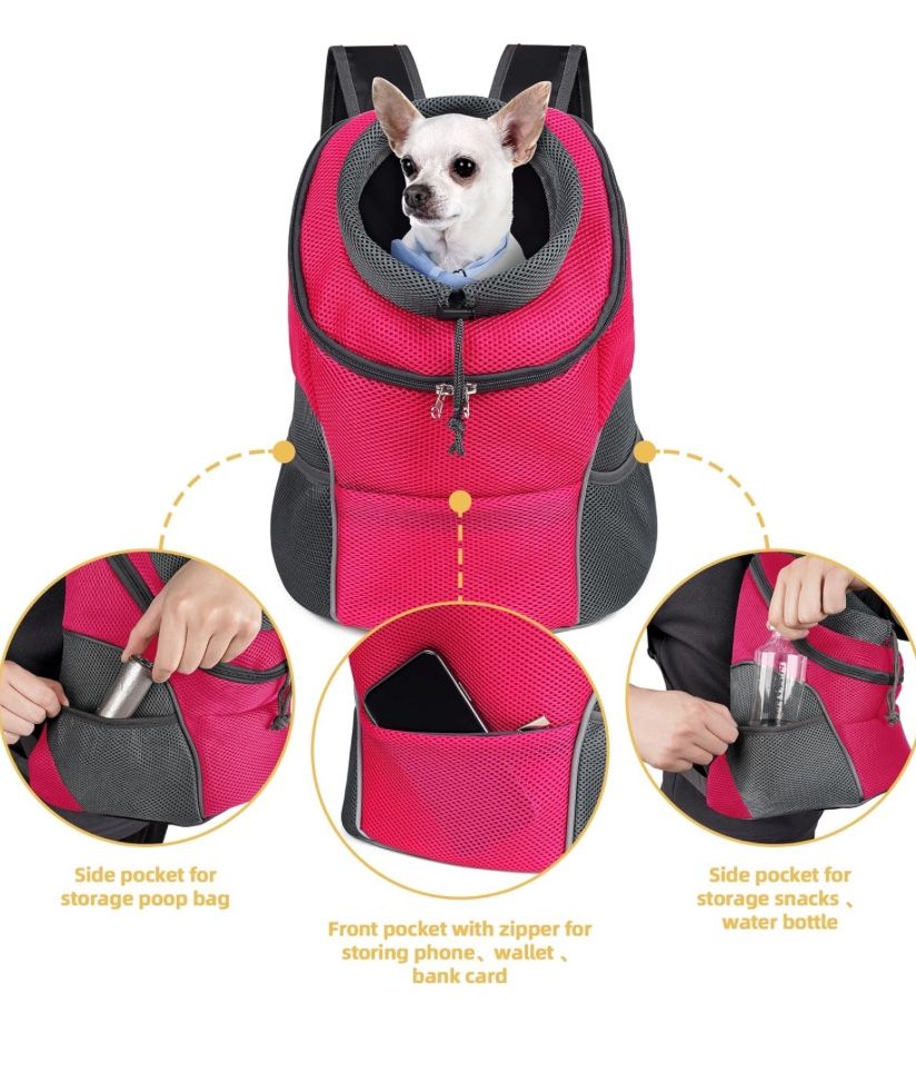 Pet Dog Carrier Backpack Small Dog Front Backpack 
