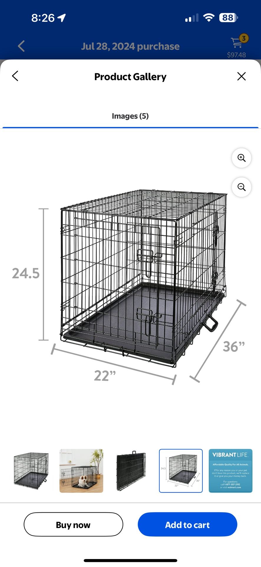 Pet Cage Like New
