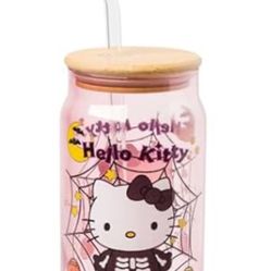 Two Silver Buffalo Hello Kitty Halloween Tumbler