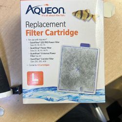 Replacement Aqueon LARGE Filter Cartridge 6 Pk. 