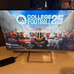 HP M32f FHD Gaming Desktop Monitor, Full HD (1920 x 1080), 75HZ, AMD FreeSync 31.5 Inches