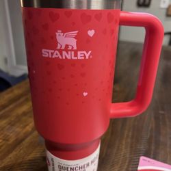 Stanley 40 Oz Valentine’s Day Red Tumbler