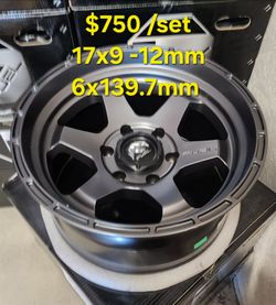 NEW 17" FUEL SHOK D665 WHEELS RIMS Chevy GMC Toyota Nissan Gx 4runner Tacoma TUNDRA SEQUOIA