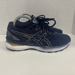 Asics Gel-Nimbus 22 Running Shoes Blue 1012A587 Women’s size 8.5