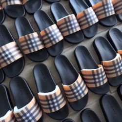 Burberry slides