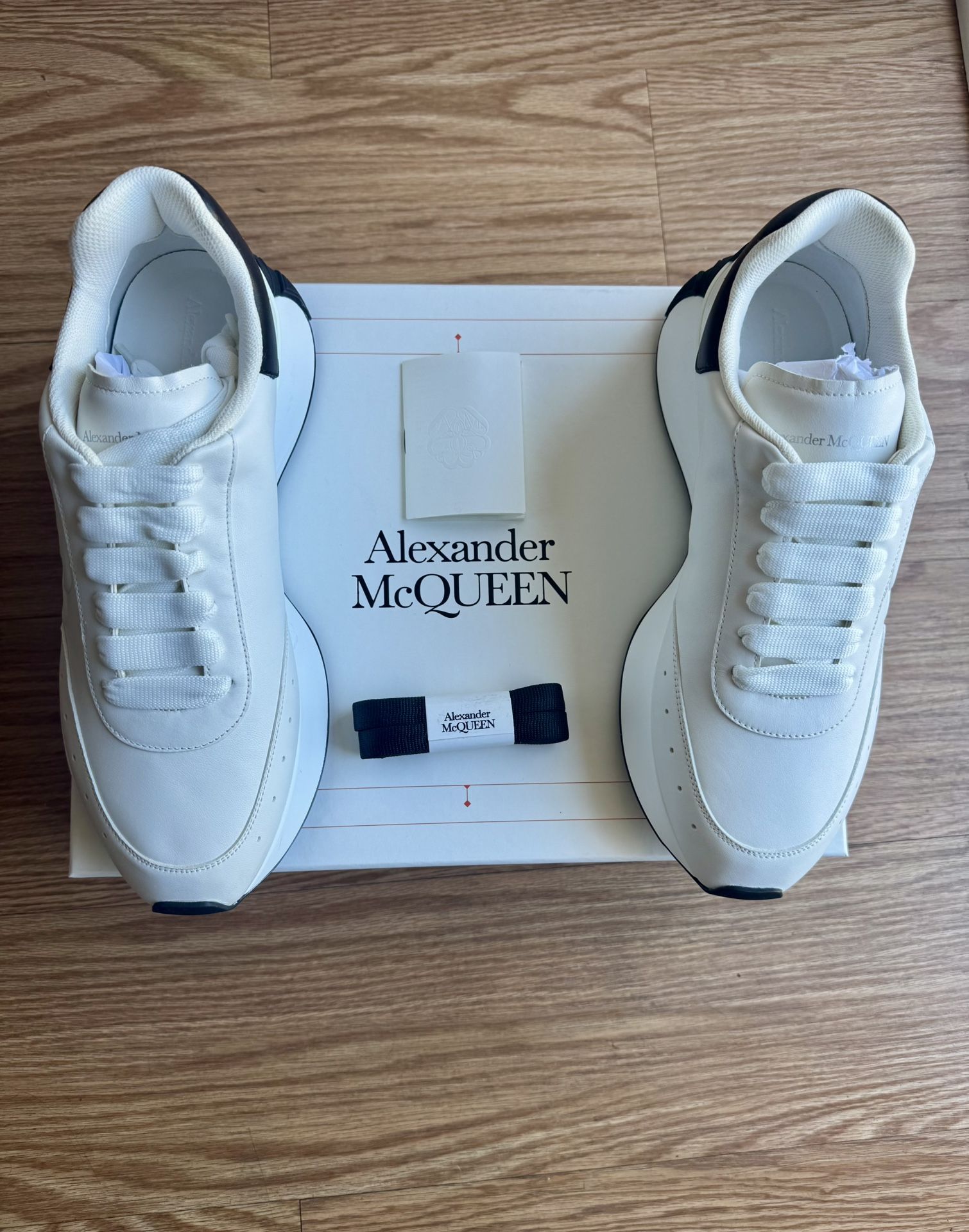Authentic Brand New Alexander McQueen Sprint Runner Italian