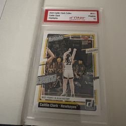 Caitlin Clark - Iconic Pristine Graded 10