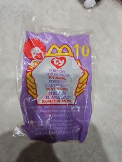 McDonald's TY Beanie Baby stretchy the ostrich