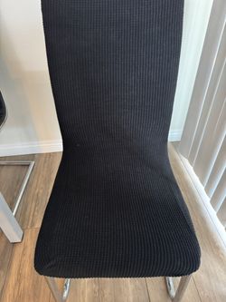 6 Fundas Para Silla!!Comor Negras