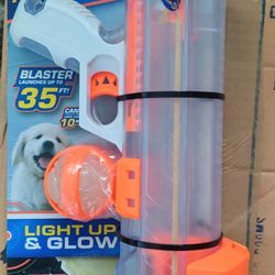 New Nerf Gun With Glow In the dark ball for dogs